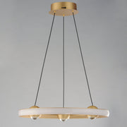 Nodes 18" LED Pendant CCT Select in Gold