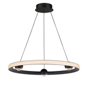 Nodes 24" LED Pendant CCT Select in Black