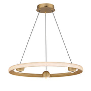 Nodes 24" LED Pendant CCT Select in Gold