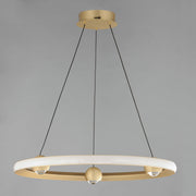 Nodes 24" LED Pendant CCT Select in Gold
