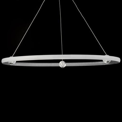 Nodes 32" LED Pendant CCT Select in Brushed Aluminum