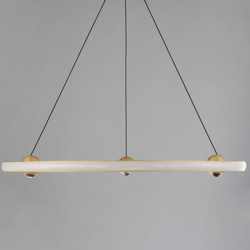 Nodes 32" LED Pendant CCT Select in Gold