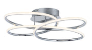 Coaster LED Flush Mount in Polished Chrome