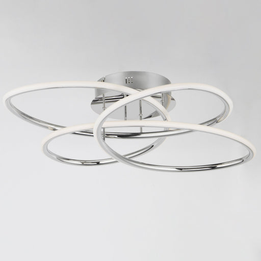 Coaster LED Flush Mount in Polished Chrome