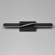 Pirouette 24" LED Bath Vanity Light in Black