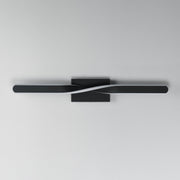 Pirouette 32" LED Bath Vanity Light in Black