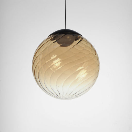Planetary 1-Light LED Pendant in Black