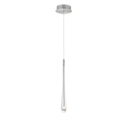 Stillo 1-Light LED Pendant in Satin Nickel