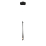 Stillo 1-Light LED Pendant in Black