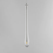 Stillo 1-Light LED Pendant in Satin Nickel
