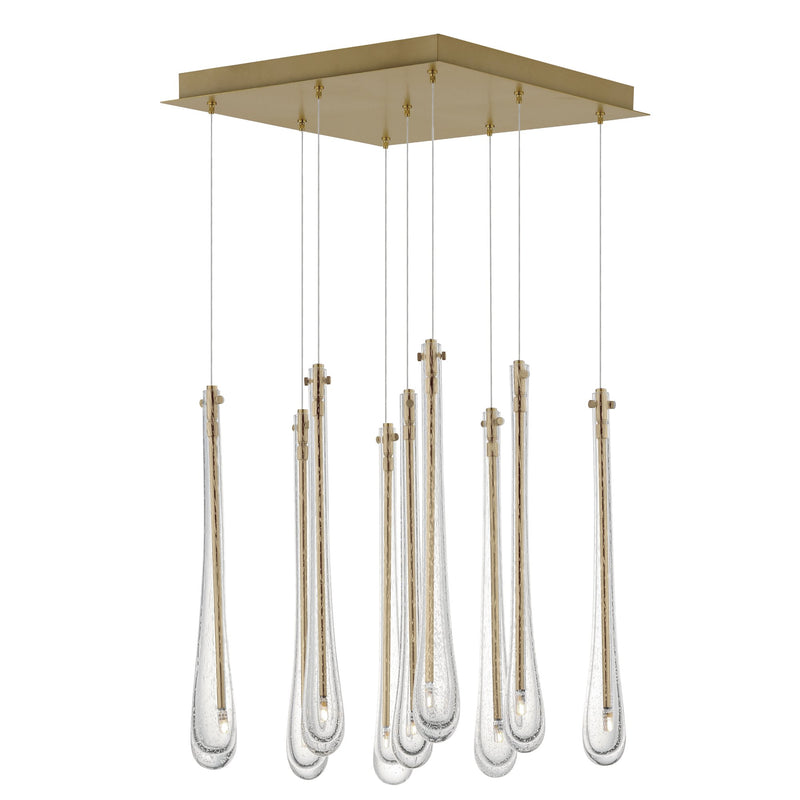 Stillo 9-Light LED Pendant in Gold