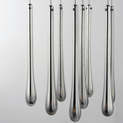 Stillo 9-Light LED Pendant in Black