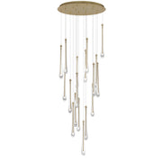 Stillo 18-Light LED Pendant in Gold