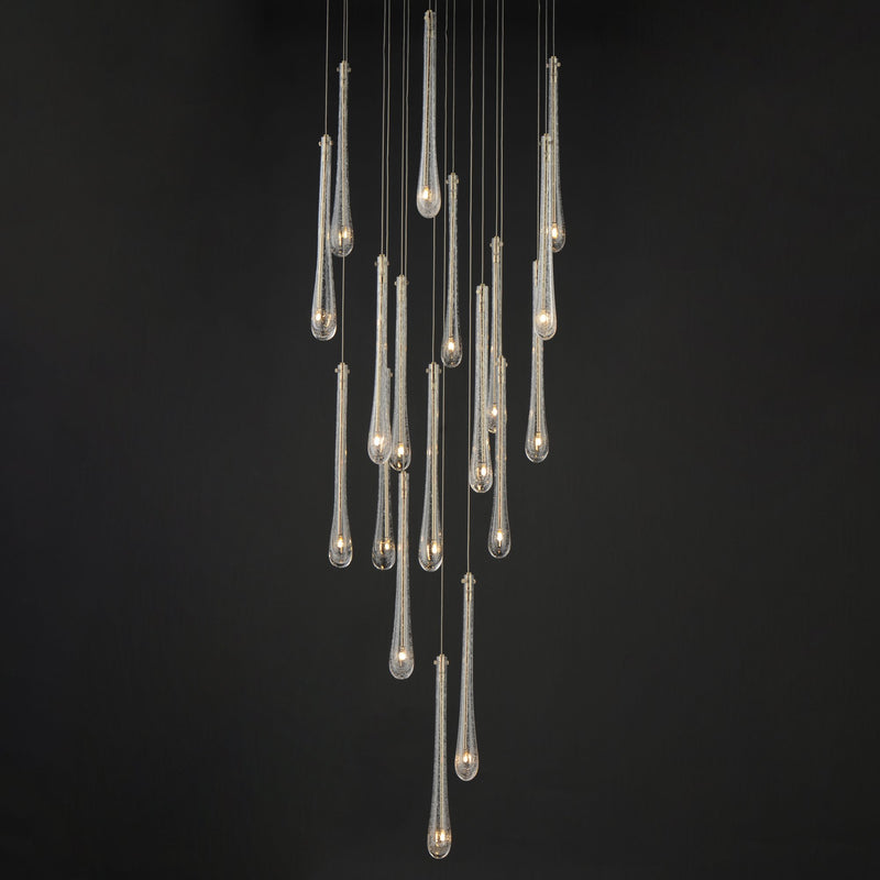 Stillo 18-Light LED Pendant in Gold