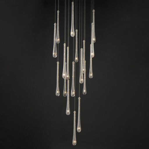Stillo 18-Light LED Pendant in Gold