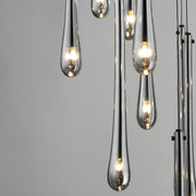 Stillo 18-Light LED Pendant in Black