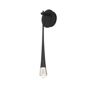 Pierce 1-Light LED Wall Sconce in Black