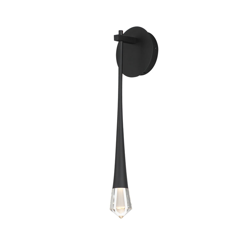 Pierce 1-Light LED Wall Sconce in Black