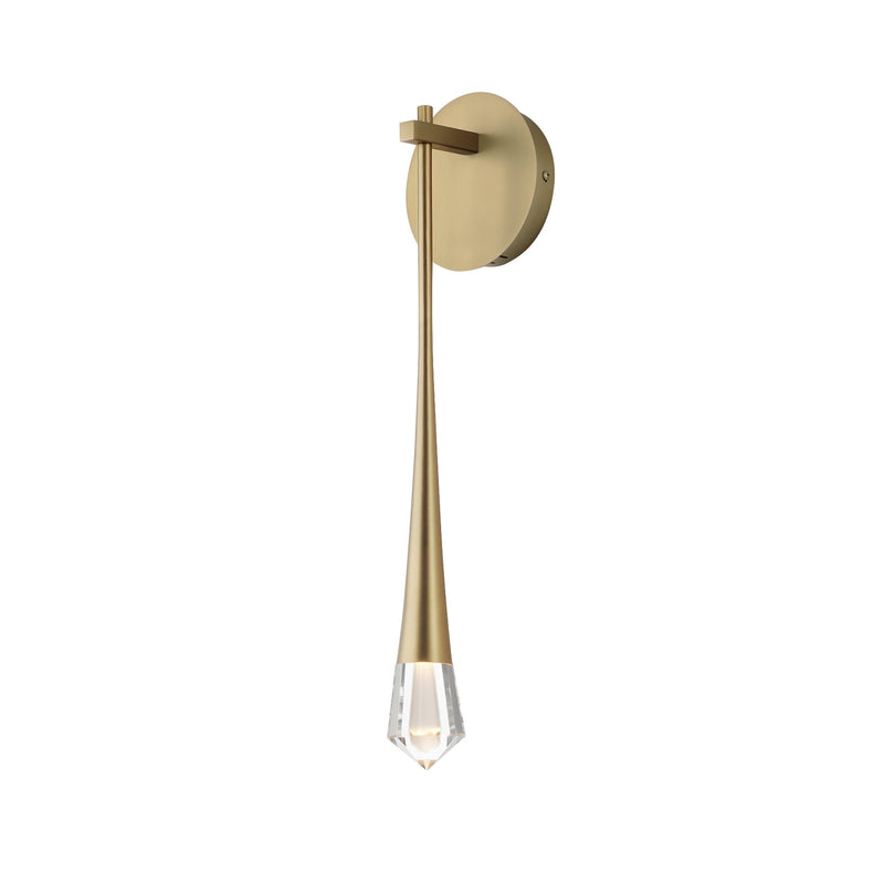 Pierce 1-Light LED Wall Sconce in Gold