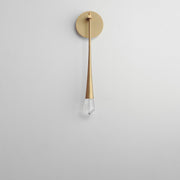 Pierce 1-Light LED Wall Sconce in Gold