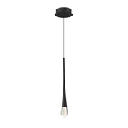 Pierce 1-Light LED Pendant in Black