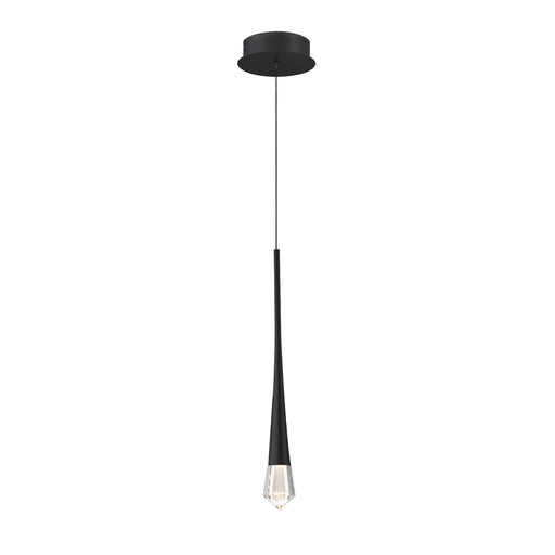 Pierce 1-Light LED Pendant in Black