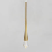 Pierce 1-Light LED Pendant in Gold