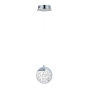 Orb II 1-Light LED Pendant in Polished Chrome