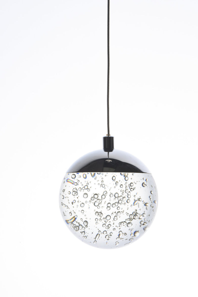 Orb II 1-Light LED Pendant in Polished Chrome