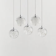 Orb II 5-Light LED Pendant in Polished Chrome