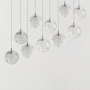 Orb II 10-Light LED Pendant in Polished Chrome
