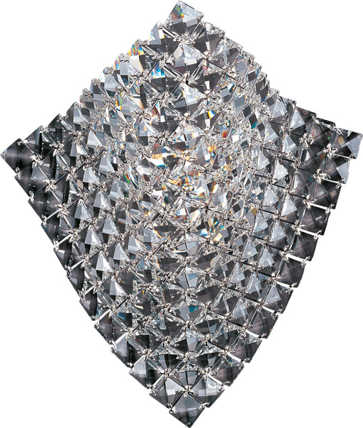 Wave 1-Light Wall Sconce in Polished Chrome