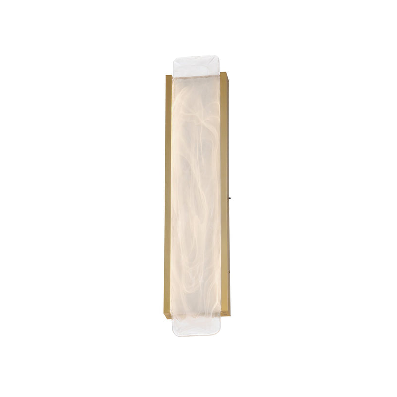 Celine 24" LED Bath Vanity in Natural Aged Brass