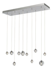 Harmony 10-Light LED Pendant in Polished Chrome