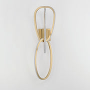 Unity 3-Light LED Wall Sconce in Brushed Champagne