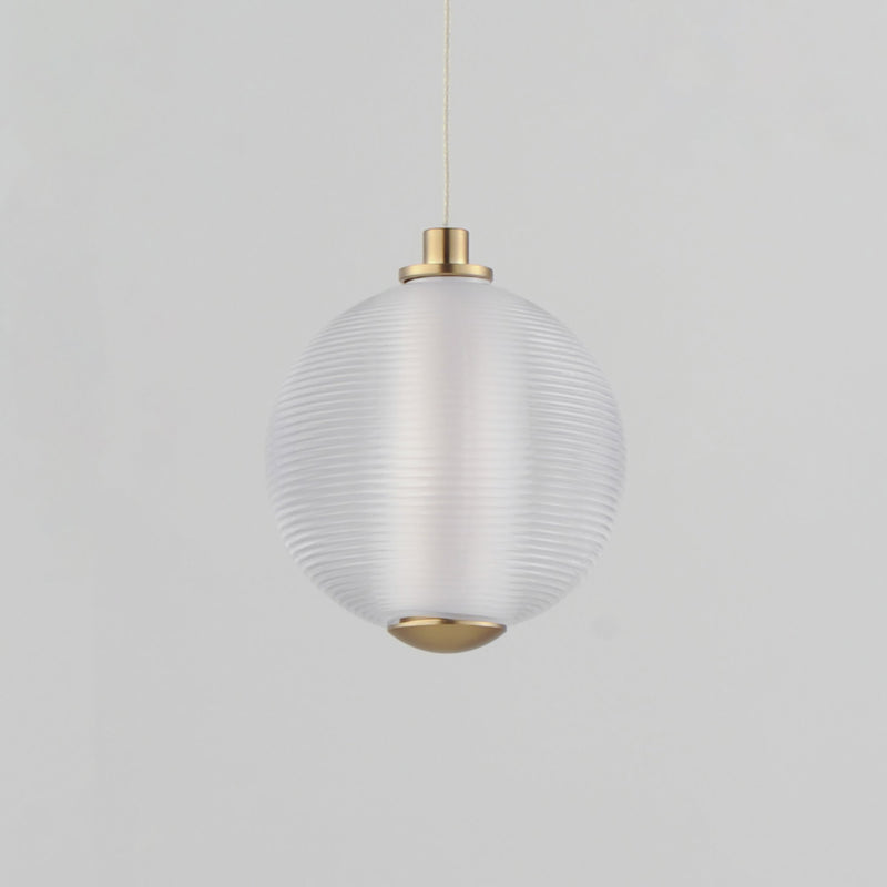 Rhythm 1-Light LED Pendant in Gold