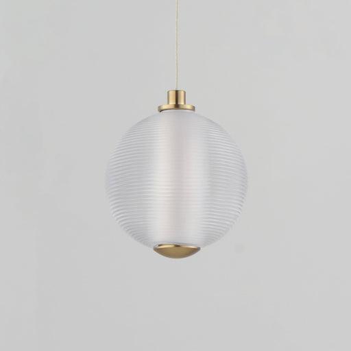 Rhythm 1-Light LED Pendant in Gold