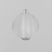 Rhythm 1-Light LED Pendant in Polished Chrome