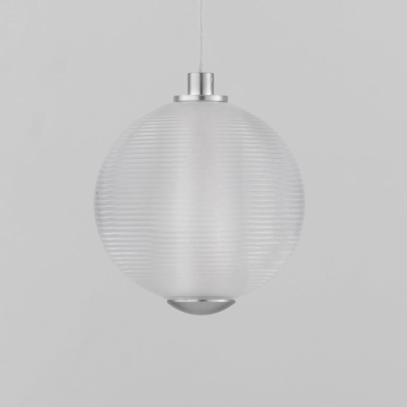 Rhythm 1-Light LED Pendant in Polished Chrome