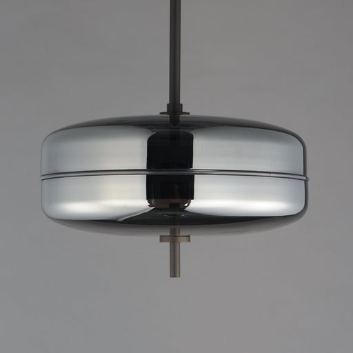 Voto 2-Light LED Pendant in Gunmetal