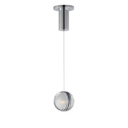 Pulse 4.75" LED Pendant in Polished Chrome