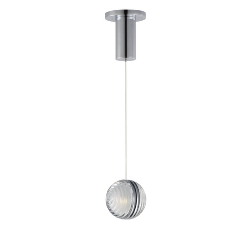 Pulse 4.75" LED Pendant in Polished Chrome