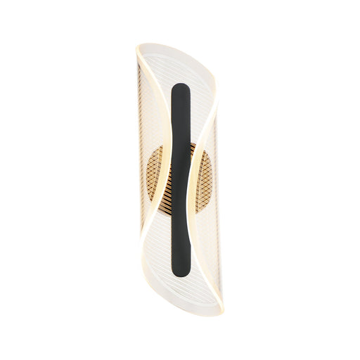 Manta 17" LED Wall Sconce in Black
