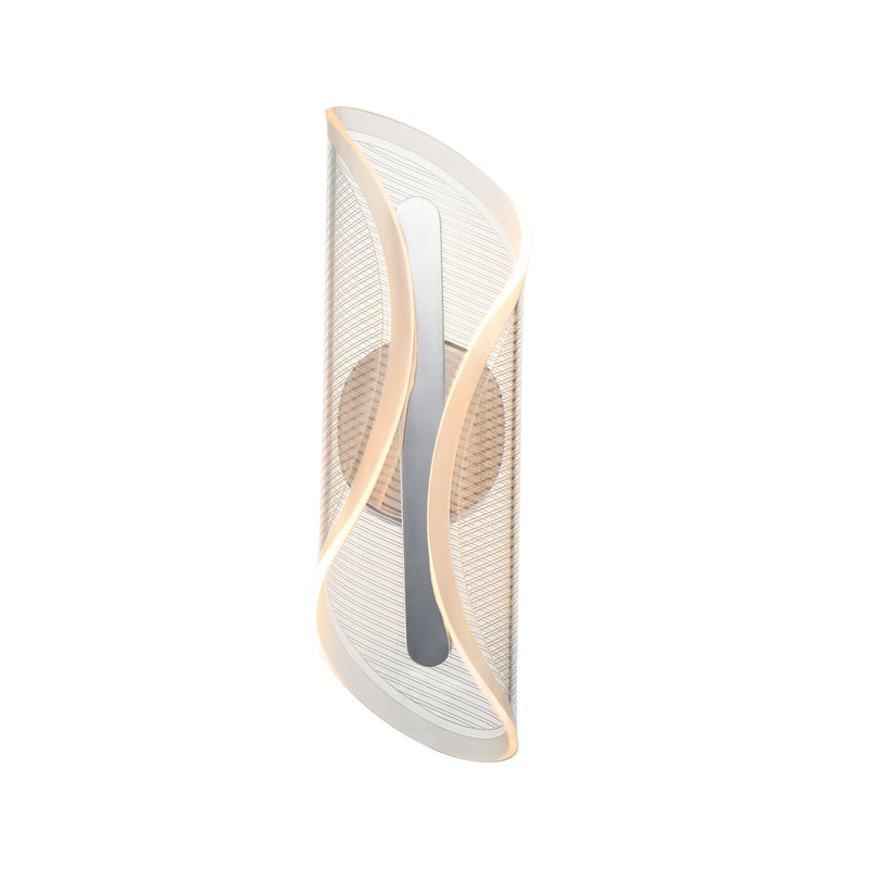 Manta 17" LED Wall Sconce in Polished Chrome