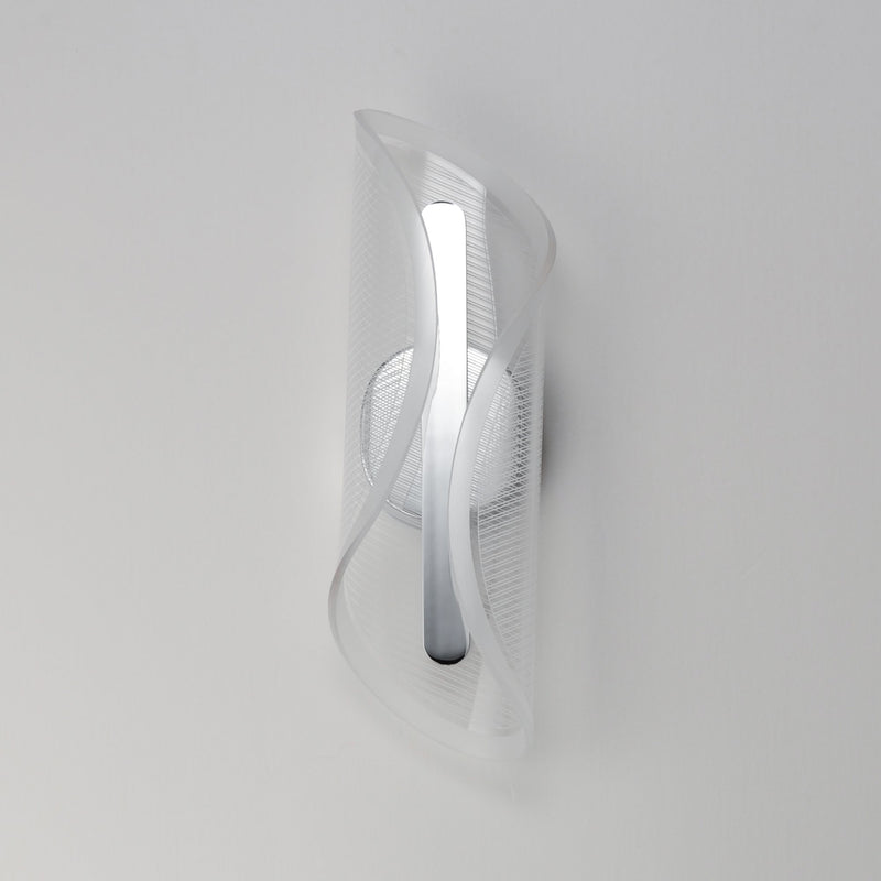 Manta 17" LED Wall Sconce in Polished Chrome
