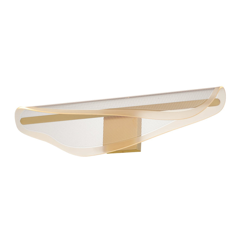 Manta 30" LED Bath Vanity in Gold
