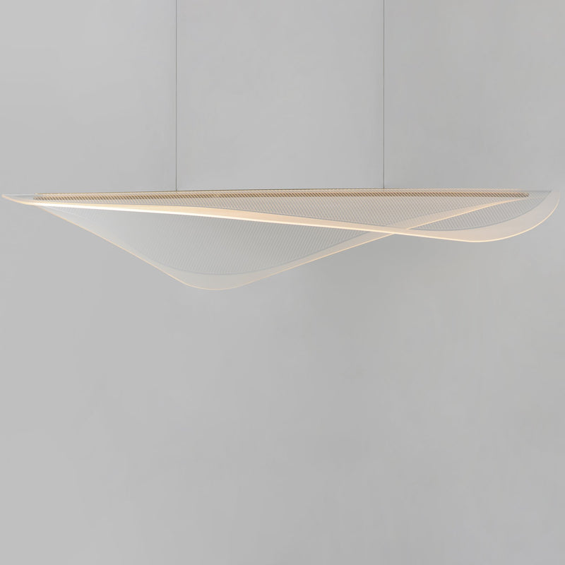 Manta 47" LED Linear Pendant in Gold
