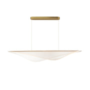 Manta 59" LED Linear Pendant in Gold