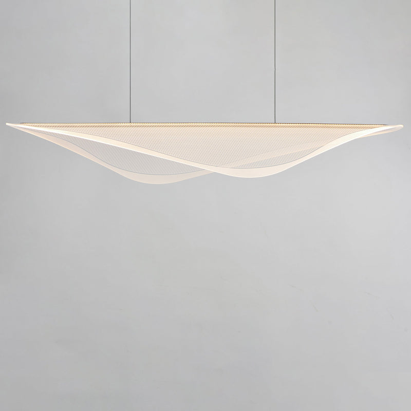 Manta 59" LED Linear Pendant in Gold