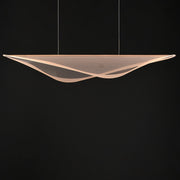 Manta 59" LED Linear Pendant in Polished Chrome